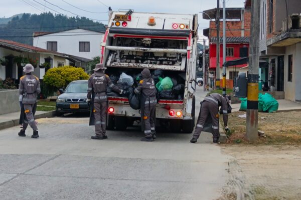 Seguimiento residuos sólidos no aprovechables